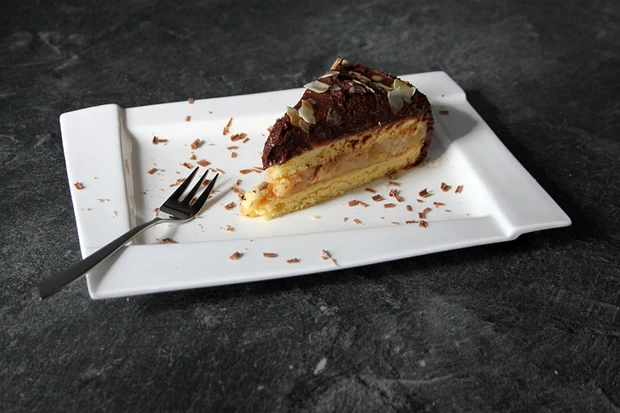 Apfel-Schokolade-Torte