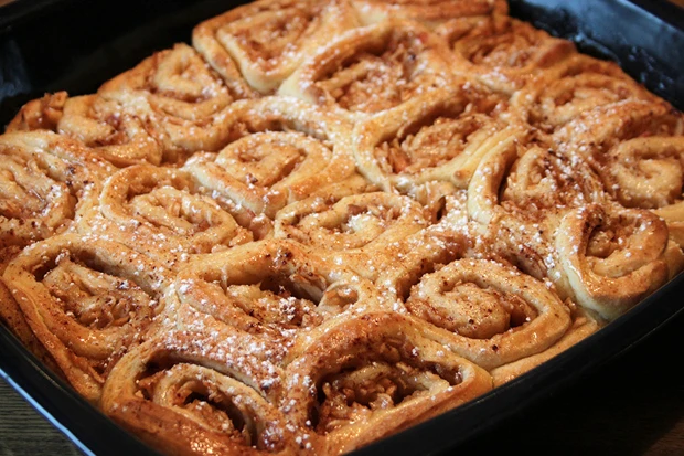 Apfel-Zimt-Schnecken