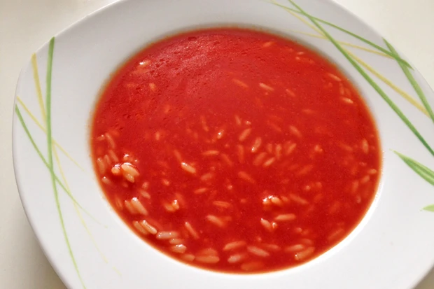 Tomatensuppe mit Reis