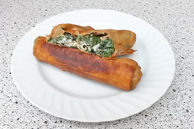 Mangold-Schafkäse-Rollen