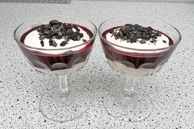 Heidelbeerdessert