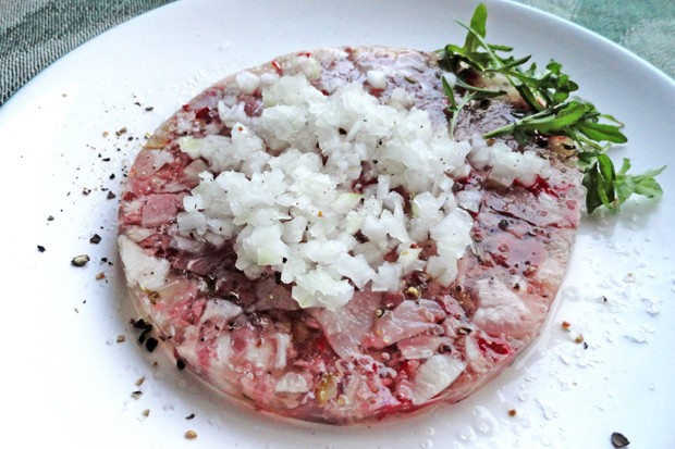 Saure Presswurst