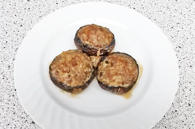 Gefüllte Champignons mit Ingwer
