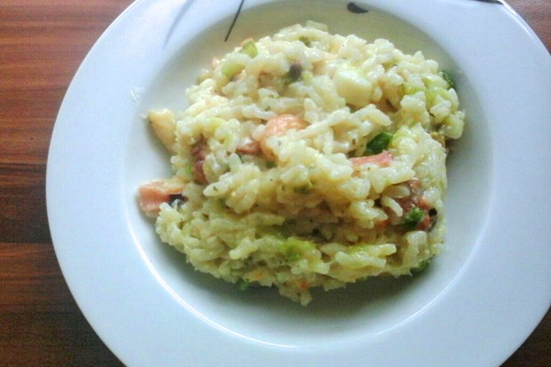 Risotto mit Meeresfrüchte