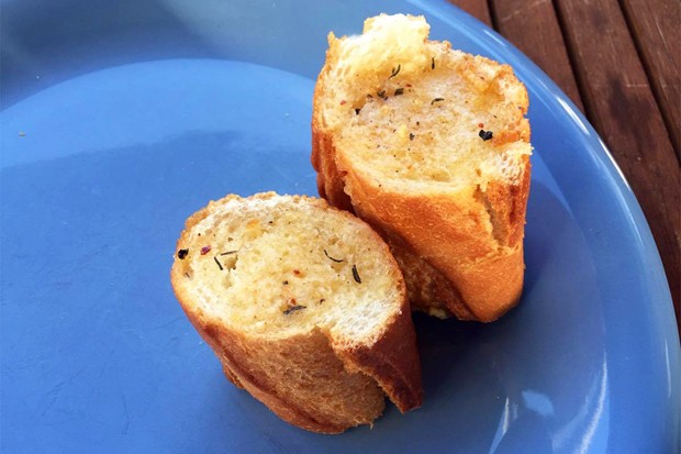 Gegrilltes Knoblauchbrot