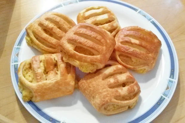 Apfeltaschen mit Eierlik&ouml;r