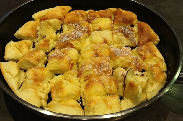 Kaiserschmarren mit Rahm