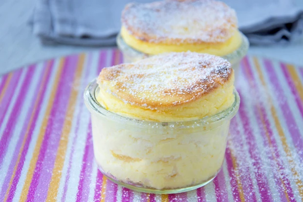 Zitronen-Topfen-Soufflé