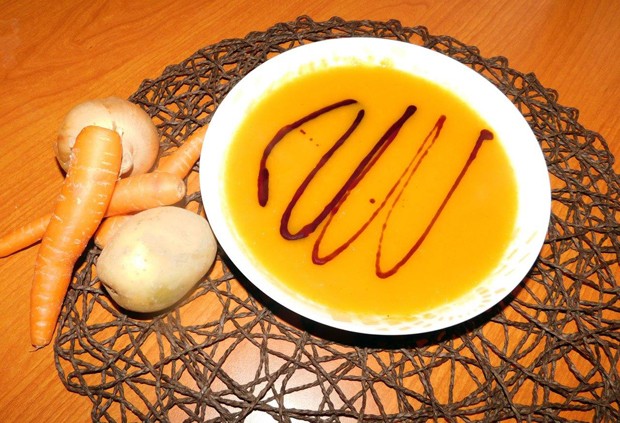Karottencremesuppe