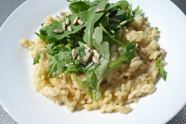 Risotto mit Rucola