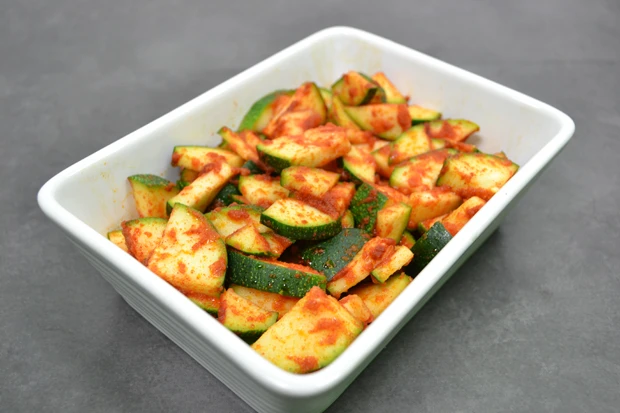 Zucchinigem&uuml;se aus dem Dampfgarer