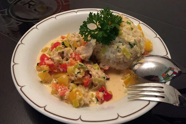 Paprika-Puten-Geschnetzeltes