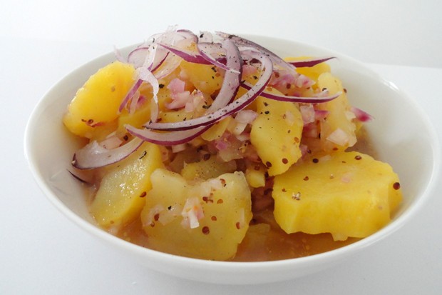 Kartoffelsalat mit Senf
