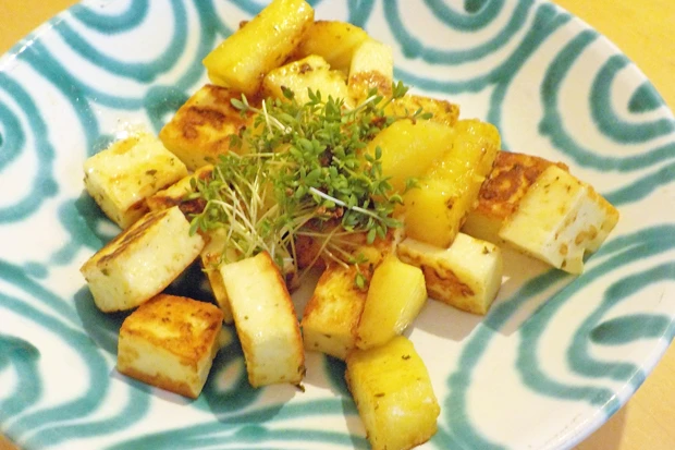 Grillk&auml;se mit K&uuml;rbis