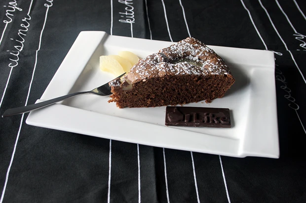 Schoko-Birnen-Kuchen