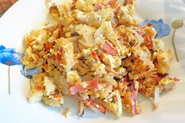 Kartoffelknödel-Gröstl