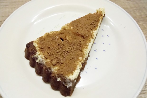 Kakaokuchen mit Sahne