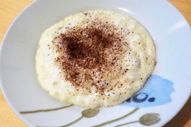 Grie&szlig;brei mit Banane