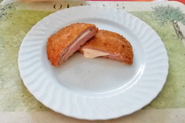 Leberk&auml;se-Cordonbleu