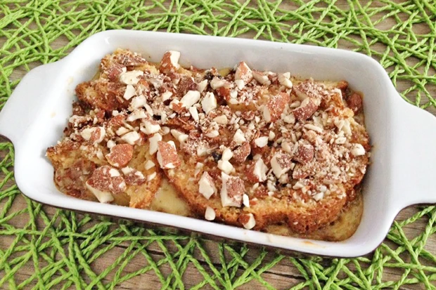 Kokos-Mandel-Scheiterhaufen