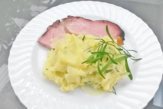Kartoffelp&uuml;ree mit Estragon