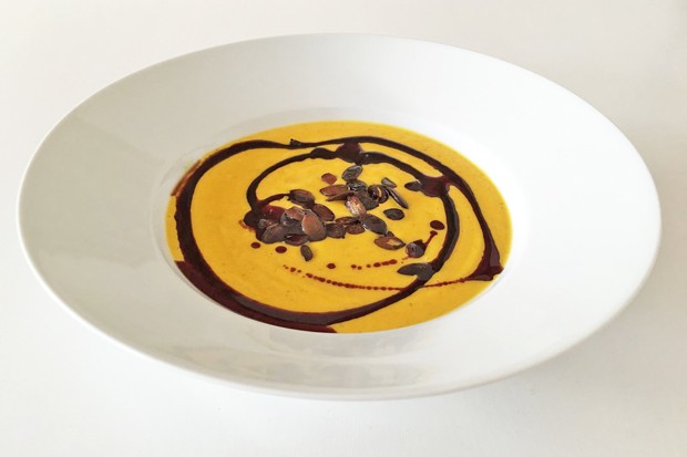 Kürbiscremesuppe