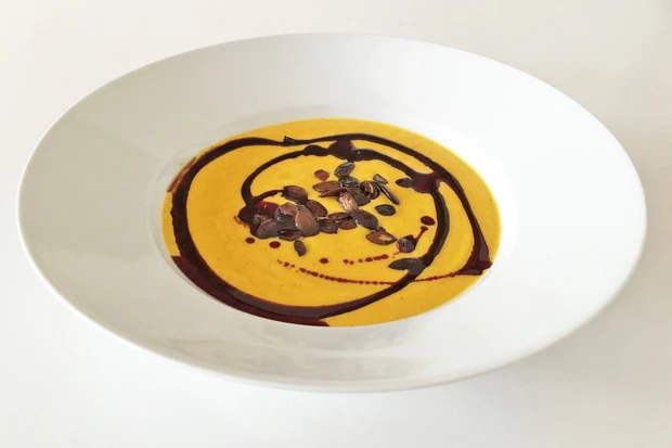 K&uuml;rbiscremesuppe