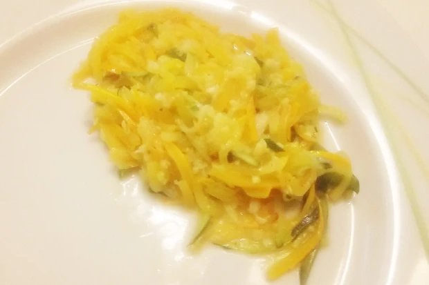 Knoblauchzucchini
