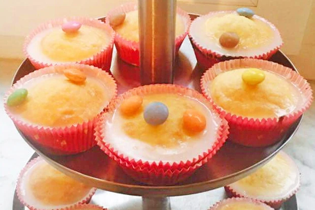 Zitronen-Sauerrahm-Muffins