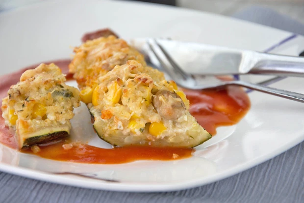Hirse-Zucchini