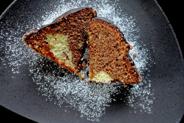 Sauerrahm-Marmorgugelhupf