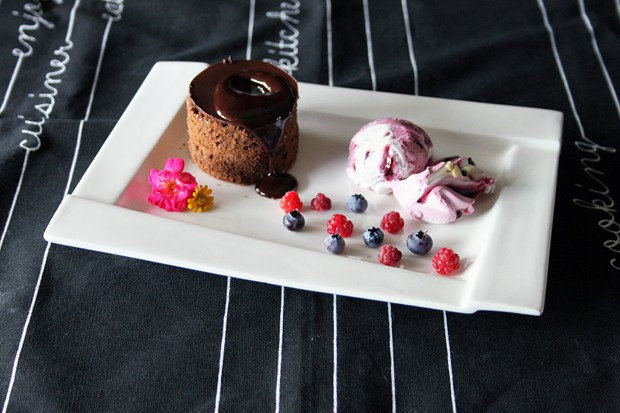 Schoko-Lava-Dessert