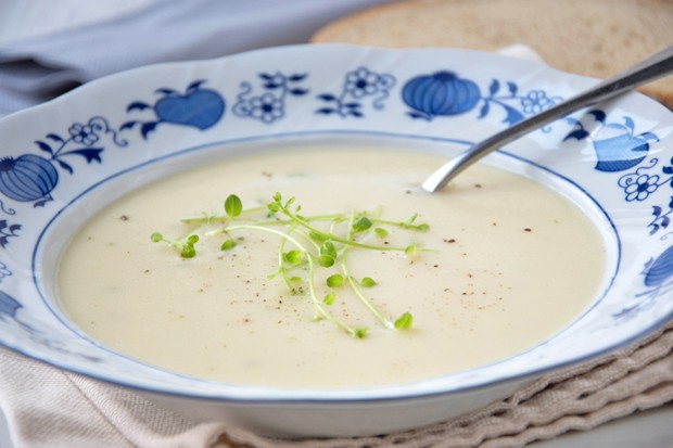 Apfel-Sellerie Suppe vegan