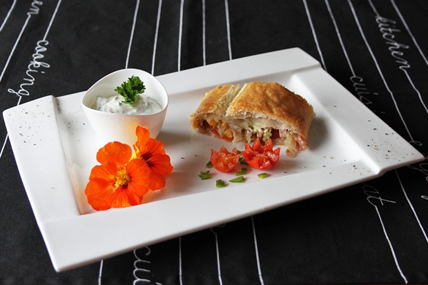 Pizzastrudel