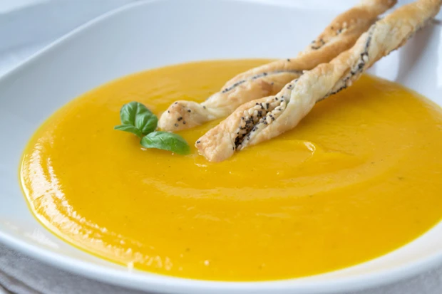 K&uuml;rbis Karotten Orangen Suppe