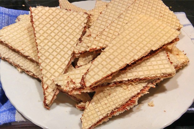 Nutella-Oblaten-Waffeln