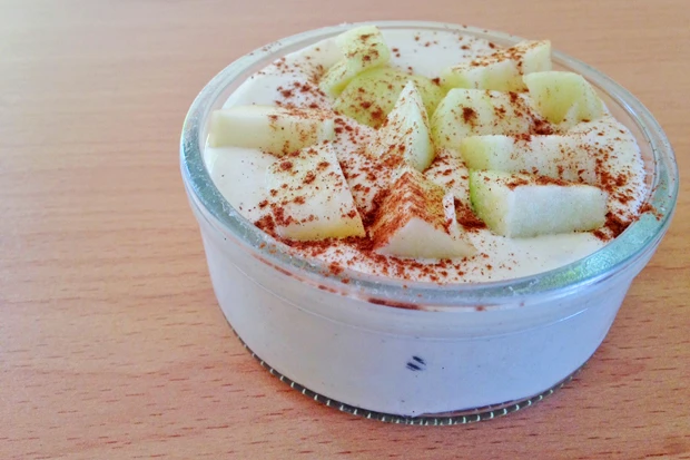 Apfel-Topfencreme