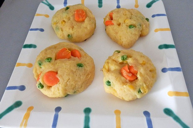 Kartoffel-Gemüselaibchen aus dem Backofen