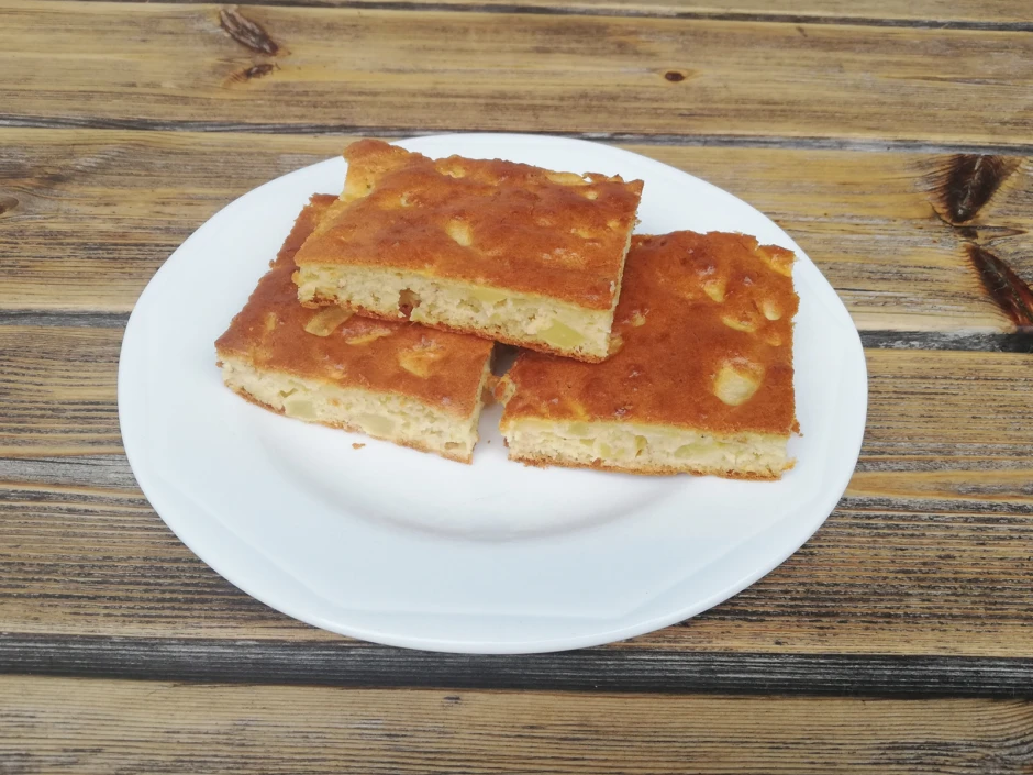 Apfel Bananen Kuchen