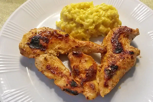 H&uuml;hnerfilet Mexiko
