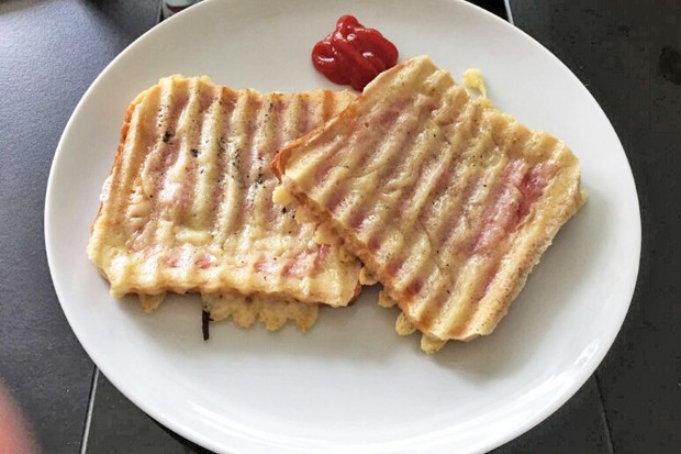 Pfannen-Toast Schinken Käse