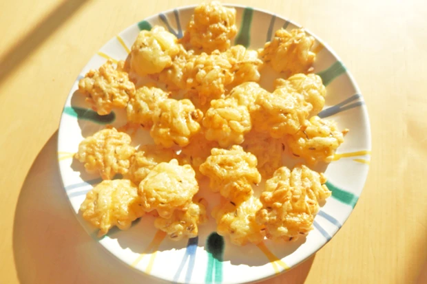 Bl&auml;tterteig-K&auml;se-Blumen