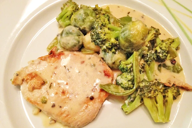 Minutensteaks mit gr&uuml;nem Gem&uuml;se