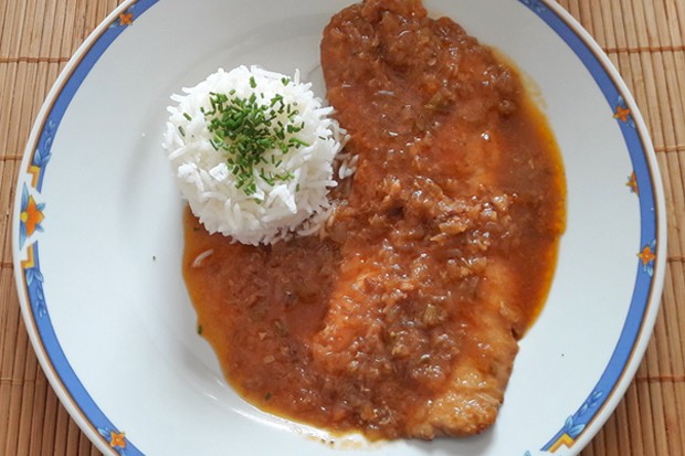 Zwiebelschnitzel