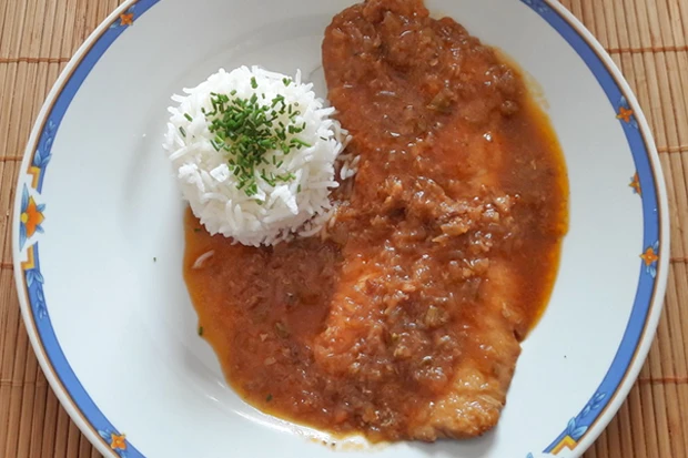 Zwiebelschnitzel