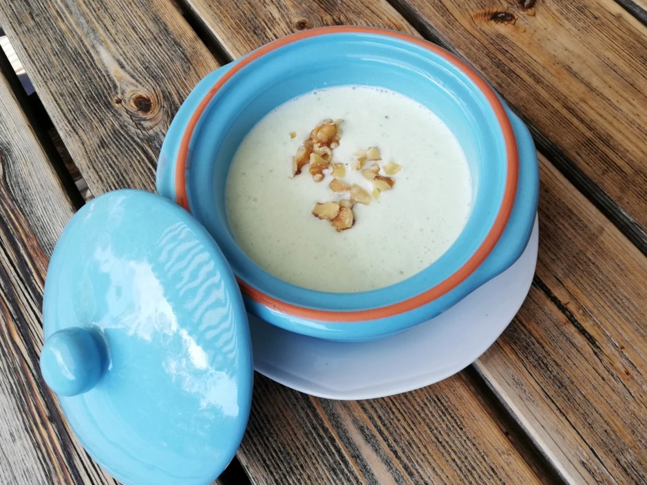 Kaltschale mit Wasabi