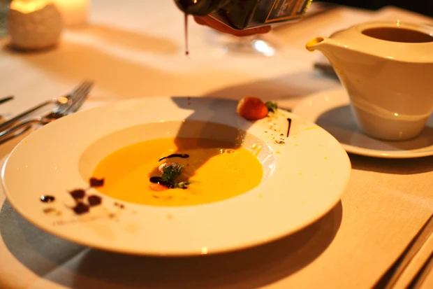 K&uuml;rbisschaumsuppe