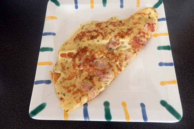Deftiges Omelette