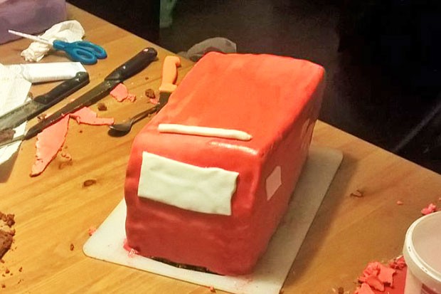 Feuerwehrtorte