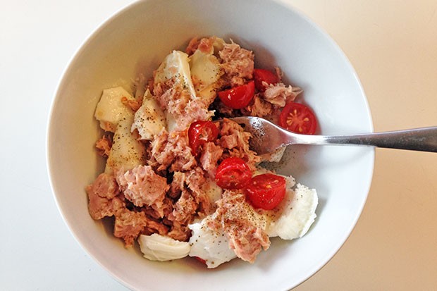 Mozzarella-Thunfisch Salat